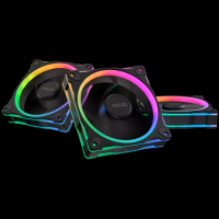 ASUS Prime MR120 ARGB ventilatorji, 3x 120mm PWM, črni - 90DA00I0-B09020-A