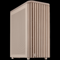 ASUS ProArt PA401 Wood Edition Beige ATX računalniško ohišje, mrežna stranica, 1x 120 mm in 2x 160mm pred-nameščeni ventilatorji, podpora za USB 20Gbps - 90DC00M7-B39000-A