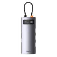 Hub 4in1 Baseus Metal Gleam Series, USB-C to 4x USB 3.0