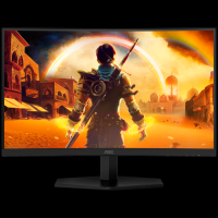 AOC Gaming C24G42E ukrivljen monitor - 59.9cm (23.6"), FHD (1920 x 1080), VA, 1500R, 180Hz, 0.5ms (M