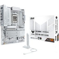 ASUS TUF GAMING X870-PRO WIFI7 W NEO AM5 ATX osnovna ploča - AMD X870, 4xDDR5, 4xM.2, 2xSATA, 5Gb L