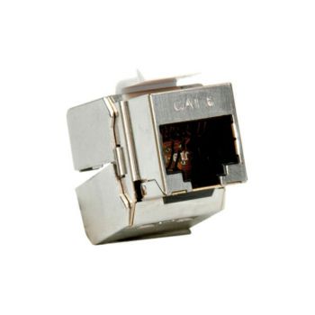 Roline RJ45 Keystone konektor Cat.6/Class E, STP (tool-free), srebrni