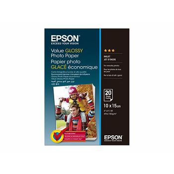 EPSON Value Photo Paper 10x15cm 20 sheet