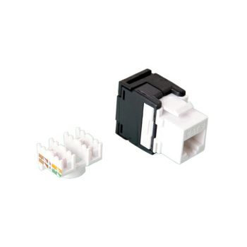 Roline VALUE RJ45 Keystone konektor Cat.6/Class E, UTP (tool-free), bijeli