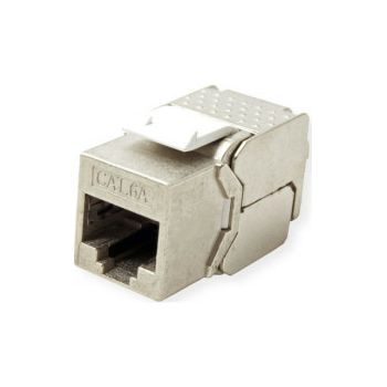 Roline VALUE RJ45 Keystone konektor Cat.6a/Class EA, STP (tool-free), slim