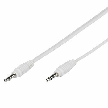 Kabel VIVANCO 35811, 3.5mm na 3.5mm M, 1m, bijeli