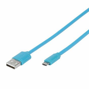Kabel VIVANCO 35817, Micro-USB, 1m, plavi