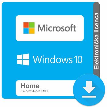 Microsoft Windows 10 Home 32/64-bit ESD elektronička licenca