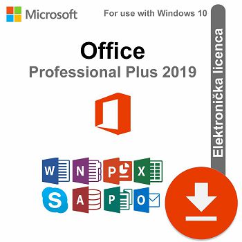 Microsoft Office 2019 Professional Plus  ESD elektronička licenca