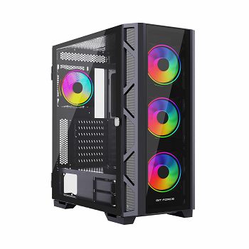 BIT FORCE Full Tower ARGB Gaming PC kućište GIANT ARGB-TG4