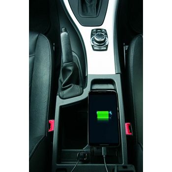 Auto punjač PNY The road kit, 3.4A USB + Micro-USB kabel + Stalak za smartphone za ventilaciju + Type-C adapter, crni