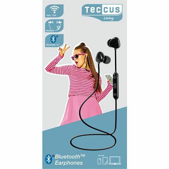 Slušalice VIVANCO  Teccus SR AIR 2, Bluetooth, crne 