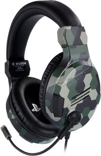 BIGBEN V3 GAMING STEREO HEADSET PS4 CAMOUFLAGE GREEN