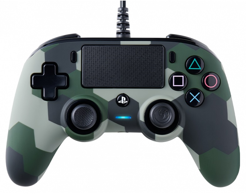 NACON PS4 WIRED COMPACT CONTROLLER CAMO GREEN