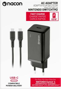 NACON SWITCH 2 AC CHARGER 65W USB-C