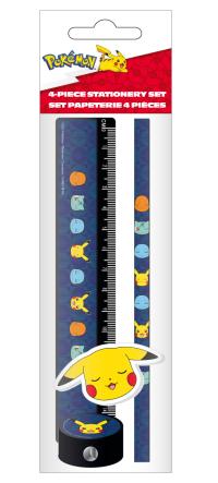 POKEMON - PIKACHU - STATIONERY SET 4V1