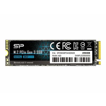 SILICON POWER SSD P34A60 256GB M.2 PCIe