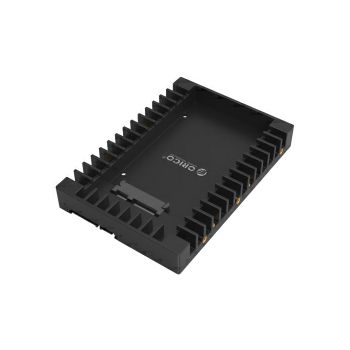 Orico unutarnje kućište 2.5" u 3.5" SATA3 HDD/SSD, crno (ORICO-1125SS-V1-BK-BP)