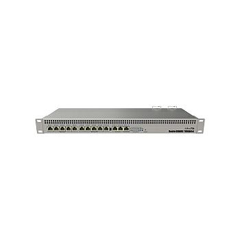 Mikrotik RouterBOARD RB1100AHx4, Annapurna Alpine AL21400 Cortex A15 CPU (4-cores, 1.4GHz/core), 1GB RAM, 13xGbit LAN, RouterOS L6, 1U rackmount kućište, Dual PSU