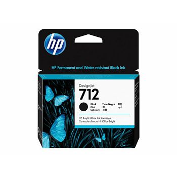 HP 712 80-ml Black Designjet Ink