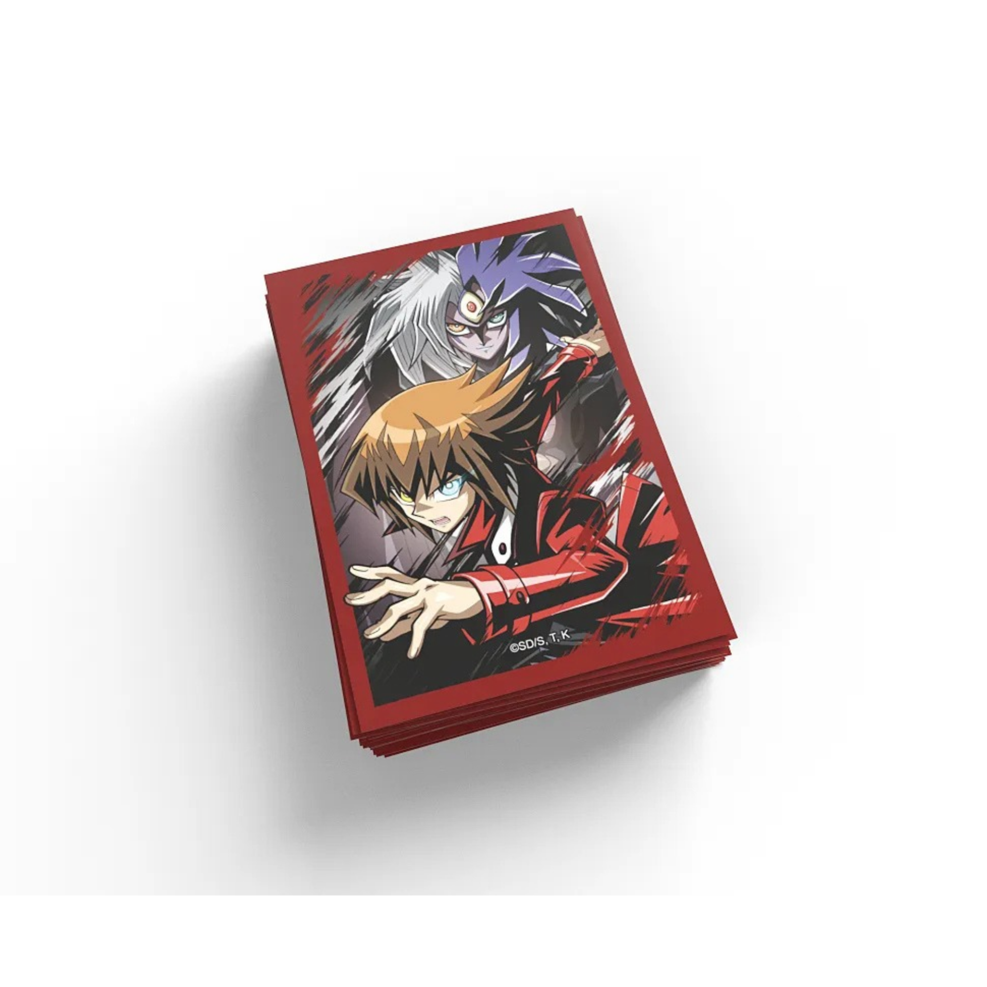 YU-GI-OH! ACCESSORIES: JADEN & YUBEL - CARD SLEEVES (50 SLEEVES)
