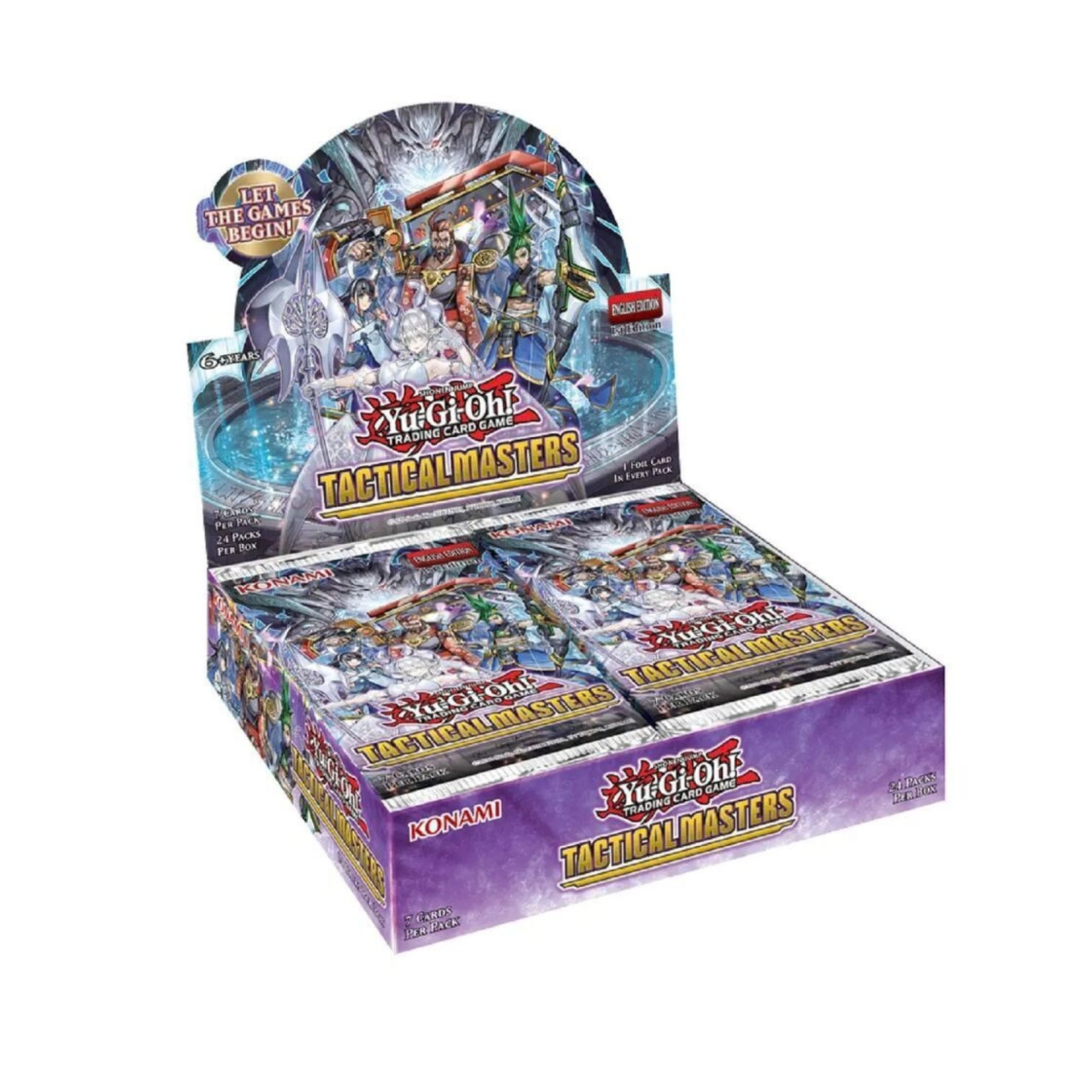 YU-GI-OH! TCG: TACTICAL MASTERS - BOOSTER DISPLAY (24 PACKS)