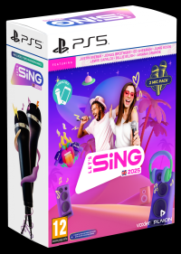 Let's Sing 2025 - Double Mic Bundle (Playstation 5)