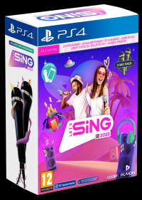 Let's Sing 2025 - Double Mic Bundle (Playstation 4)