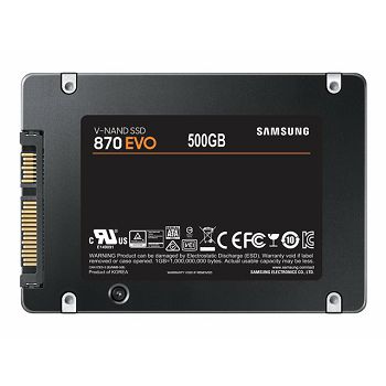 SSD SAMSUNG 870 EVO 500GB SATA, MZ-77E500B/EU