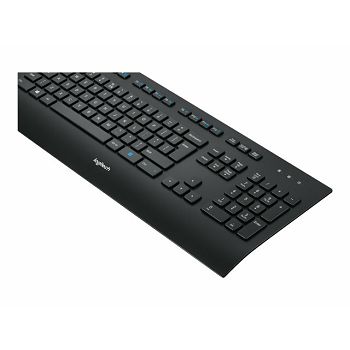 LOGI K280e corded Keyb.USB black (HR)(P)