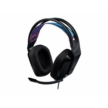 LOGI G335 Wired Gaming Headset - BLACK