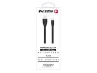SWISSTEN kabel USB/USB-C, 3.1, 1.5m, crni - 03080030