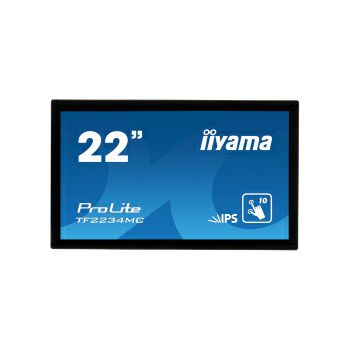 Monitor IIYAMA 22" ProLite TF2234MC-B7X (21.5") Full HD (1920×1080) IPS LED, 10P Touchscreen Open Frame, 8ms, 305cd/m2, VGA/DP/HDMI, crni