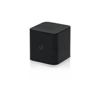 Ubiquiti airMax airCube ISP Home Wi-Fi Access Point, 300Mbps, 2.4GHz, 802.11n, 2x2 MIMO, PoE In/Out