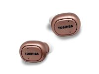 TOSHIBA slušalice Earbuds, BT, vodootporne, HandsF, zlatno/roze RZE-BT800E - 05180096
