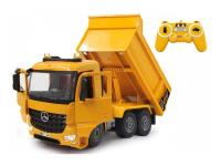 Jamara kamion na daljinsko upravljanje, kiper Mercedes Arocs, žuti 1:20 - 18100005