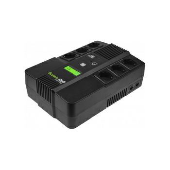 Green Cell UPS AiO 800VA/480W, Line Interactive AVR, LCD