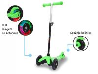 Jamara romobil za djecu, 3 kotača, svjetla na kotačima, zeleni - 21010023