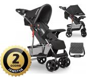 Lionelo dječja kolica EMMA PLUS siva + torba za mamu - 21050026