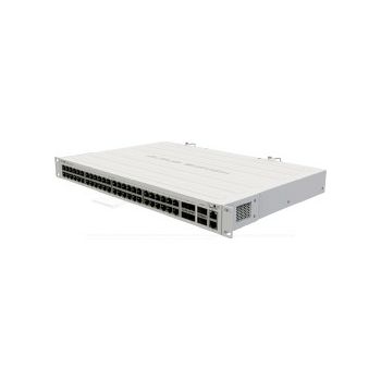 Mikrotik Cloud Router Switch CRS354-48G-4S+2Q+RM, 48×G-LAN RJ45, 4×10G SFP+, 2×40G QSFP+, RouterOS L5, 1U rackmount , Dual redundant PSU