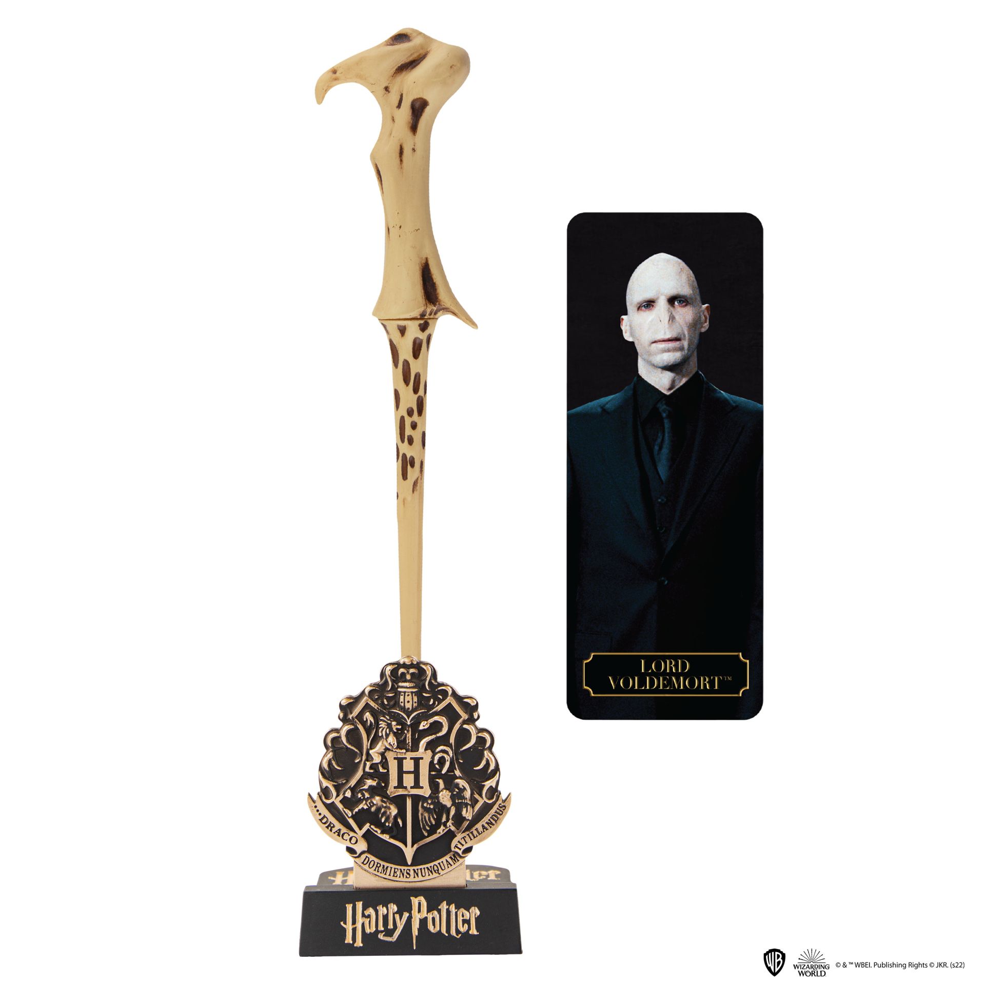 CINEREPLICAS: HARRY POTTER - PEN WITH STAND UNIT BOX - VOLDEMORT