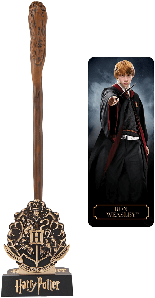 CINEREPLICAS: HARRY POTTER - PEN WITH STAND UNIT BOX - RON WEASLEY