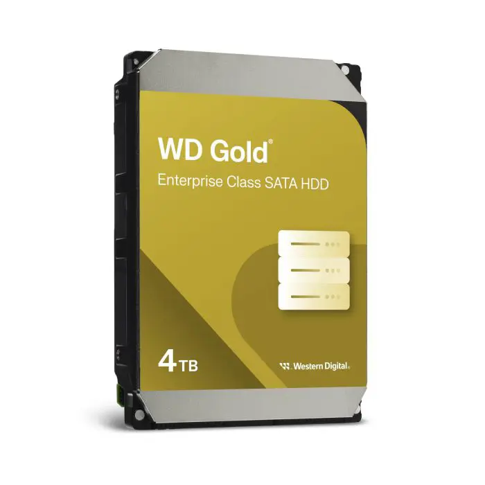 4TB WD GOLD 7200 256MB SATA