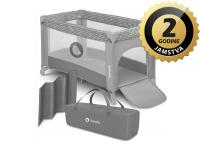 Lionelo dječji prijenosni krevetić Stefi, siva - 21040063