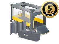 Lionelo dječji prijenosni krevetić Stefi, žuta-limun - 21040065