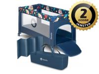 Lionelo dječji prijenosni krevetić Stefi, plava - 21040067