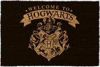 PYRAMID HARRY POTTER (WELCOME TO HOGWARTS) BLACK 37X55CM DOOR MAT