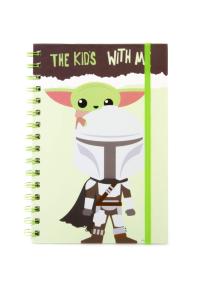 PYRAMID STAR WARS (THE MANDALORIAN) A5 WIRO NOTEBOOK
