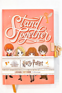 PYRAMID HARRY POTTER (STAND TOGETHER) A5 PREMIUM LOCKABLE DIARY