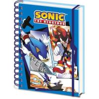 PYRAMID SONIC THE HEDGEHOG (COMIC STRIP JUMP OUT) A5 3D NOTEBOOK